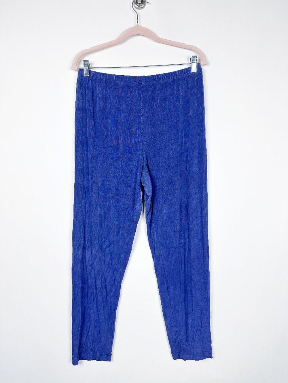 2/$30 Chico's Travelers™ No Tummy Pants in Rich Cobalt High Rise Large #A1973 - Picture 5 of 10